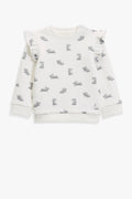 Cotton Quilted Bunny Sweat