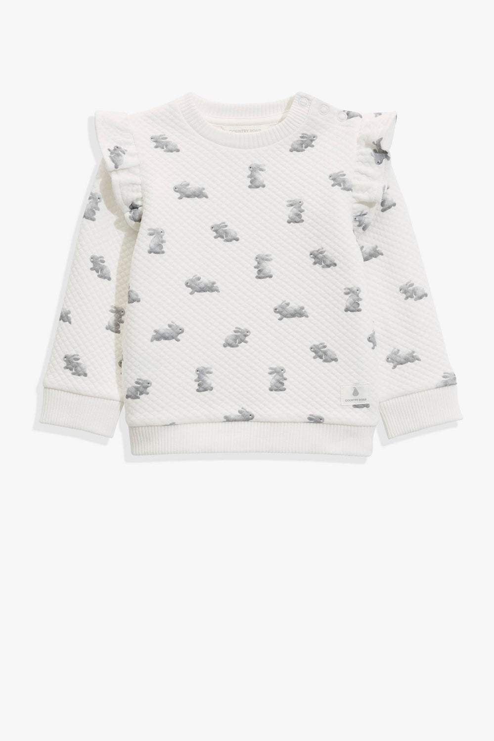 Cotton Quilted Bunny Sweat