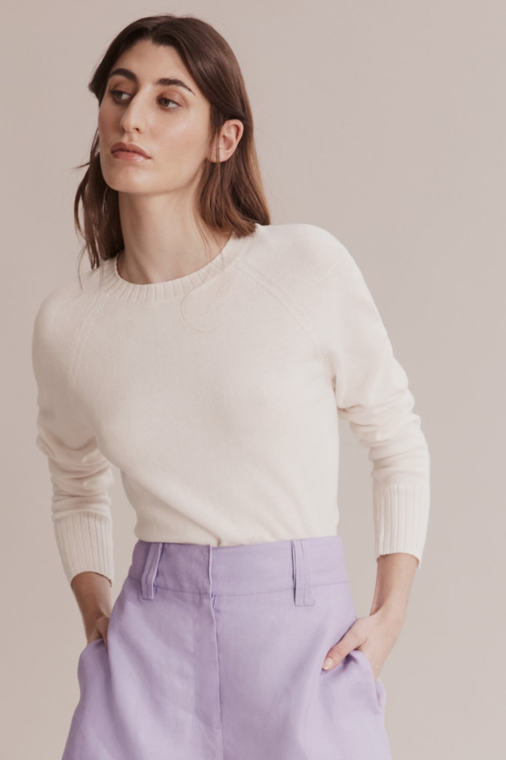 Lightweight Crew Knit