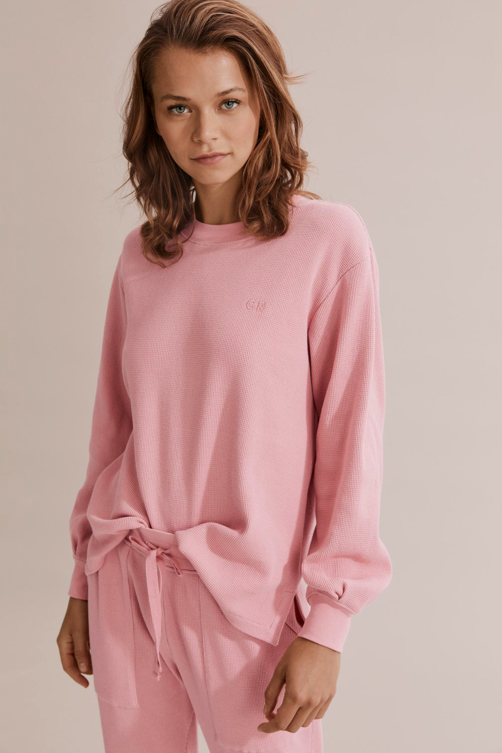 Waffle Lounge Pullover