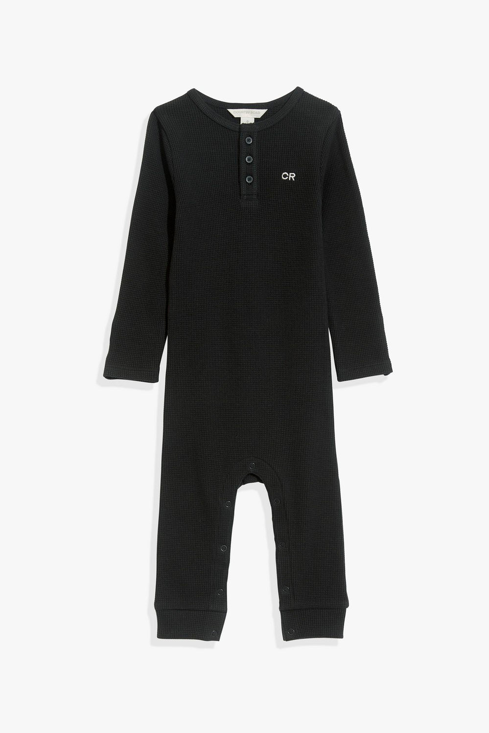 Cotton Unisex Waffle Jumpsuit