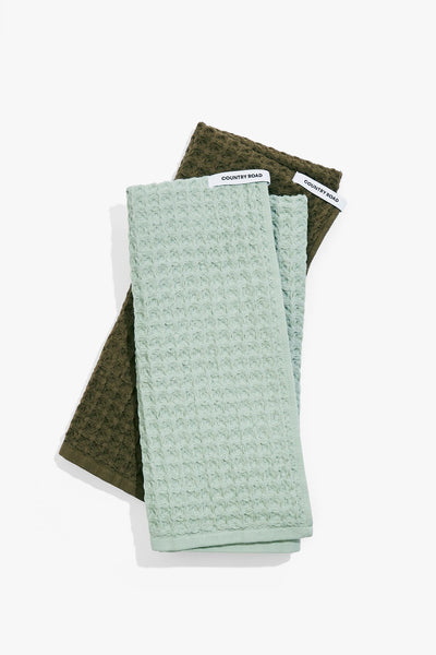 Meeka Australian Cotton Tea Towel Pack Of 2