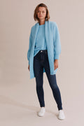 Longline Fluffy Cardigan