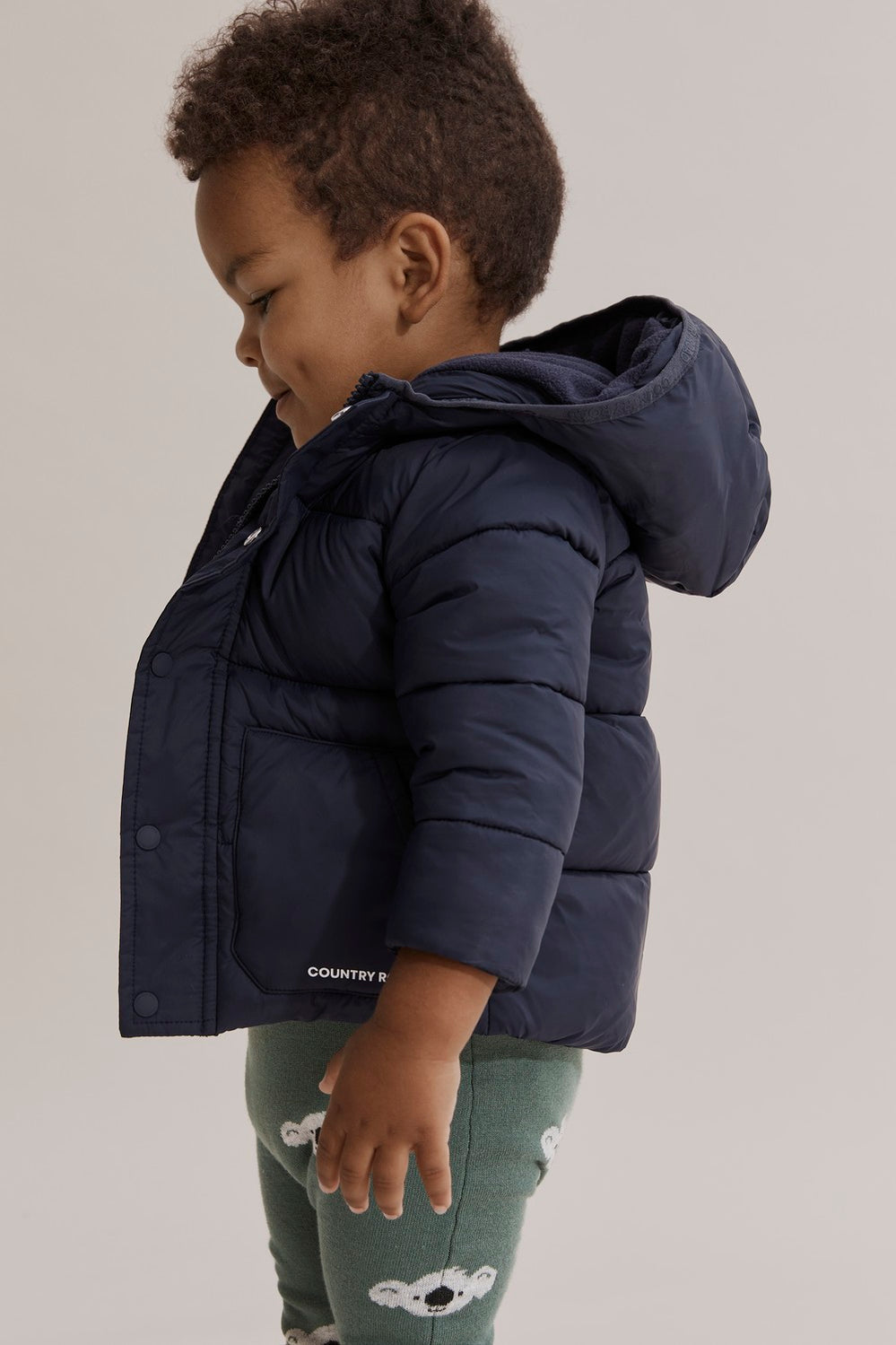 Nylon Puffer Jacket