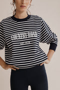 Cotton Stripe Heritage Sweat