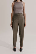 Wool Pleat Pant