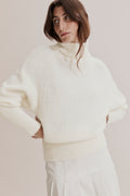 Funnel Neck Knit