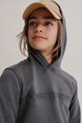 Cotton Logo Hooded Sweat