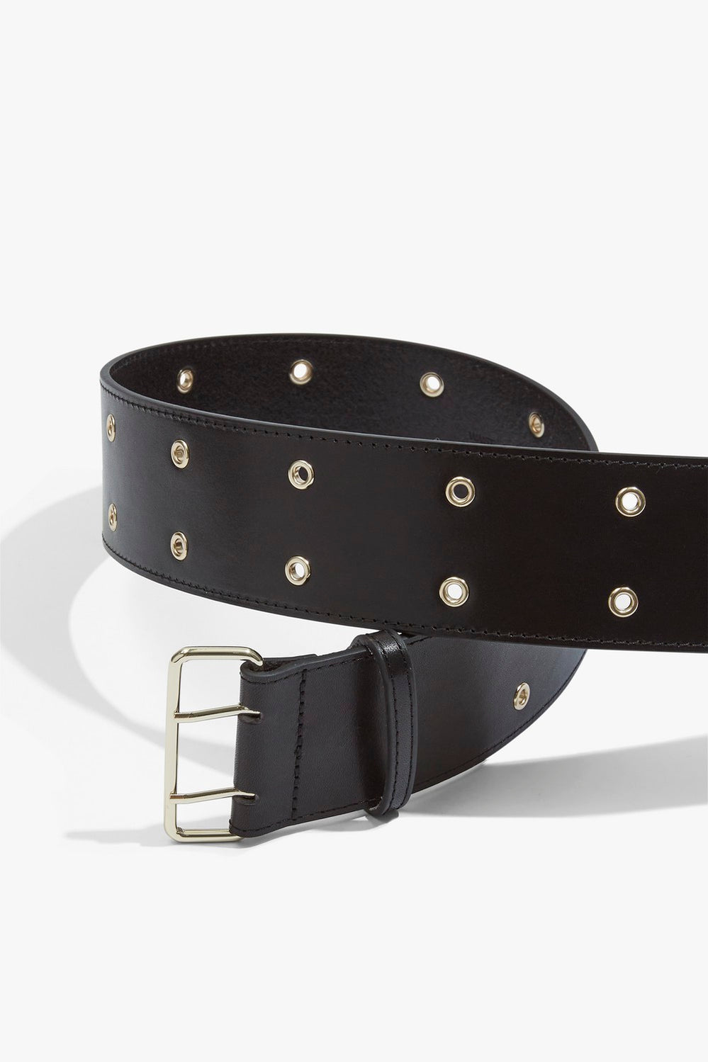 Wide Eyelet Belt