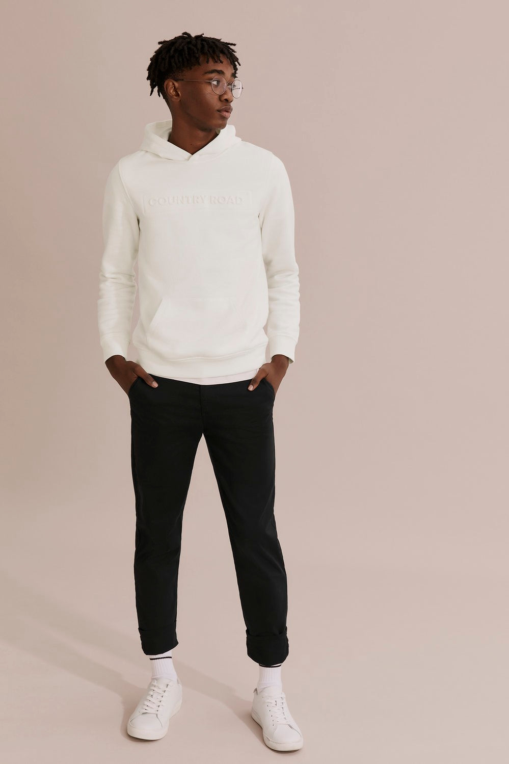 Teen Cotton Logo Hooded Sweat
