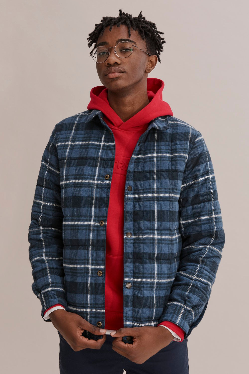 Teen Cotton Logo Hooded Sweat