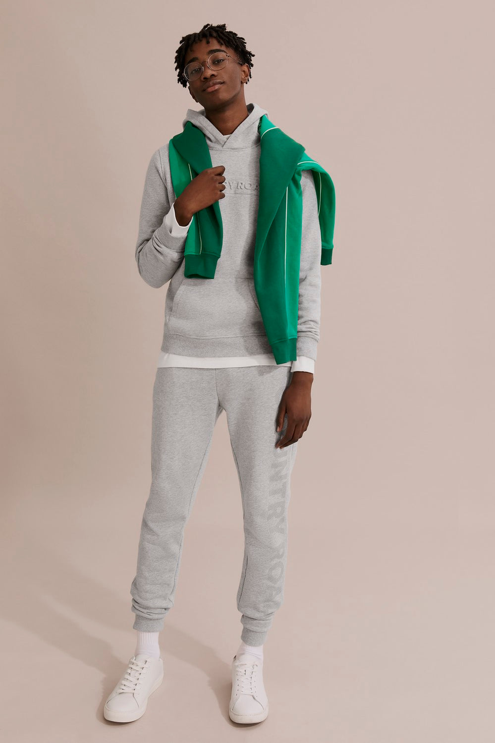 Teen Cotton Logo Hooded Sweat
