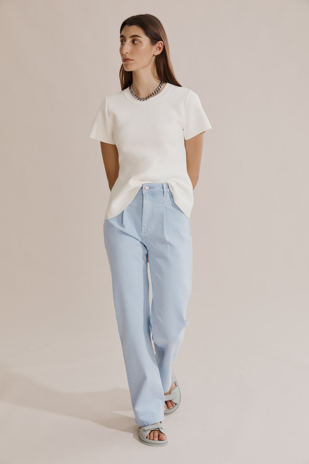 Australian Cotton Baggy Straight Jean