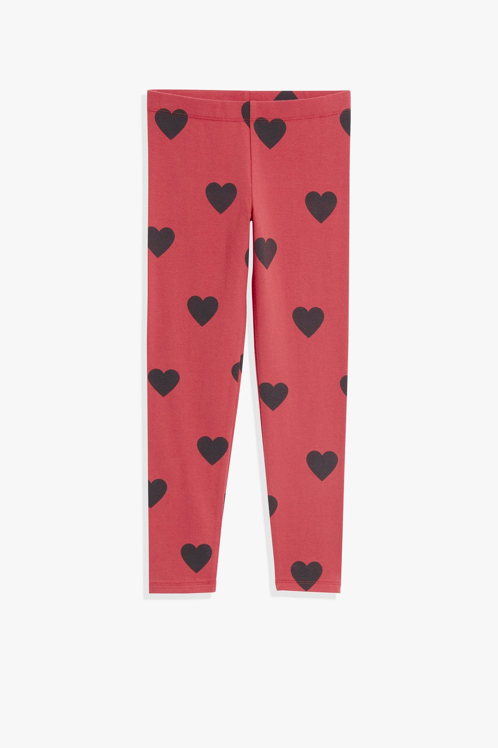 Cotton Heart Print Legging