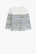 Cotton Seal Stripe T-Shirt