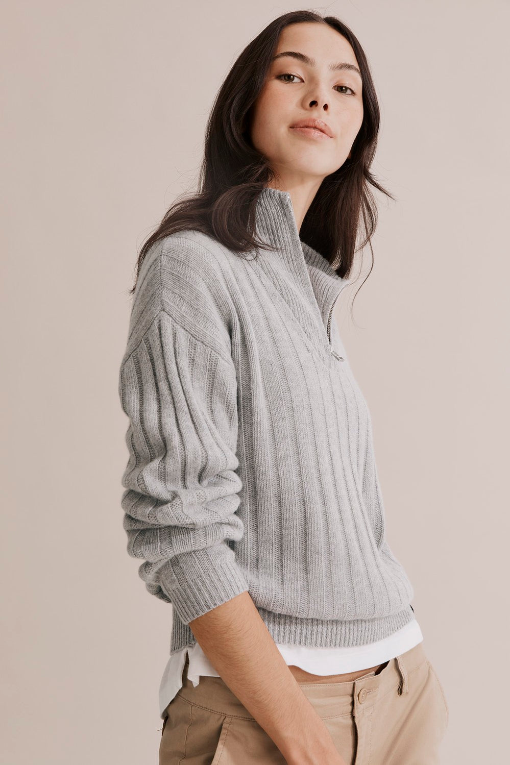 Teen Rib Crop Knit