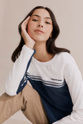 Teen Cotton Splice Detail T-Shirt