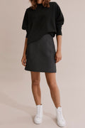Quilted Mini Skirt