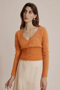 Fluffy Knit Cardigan
