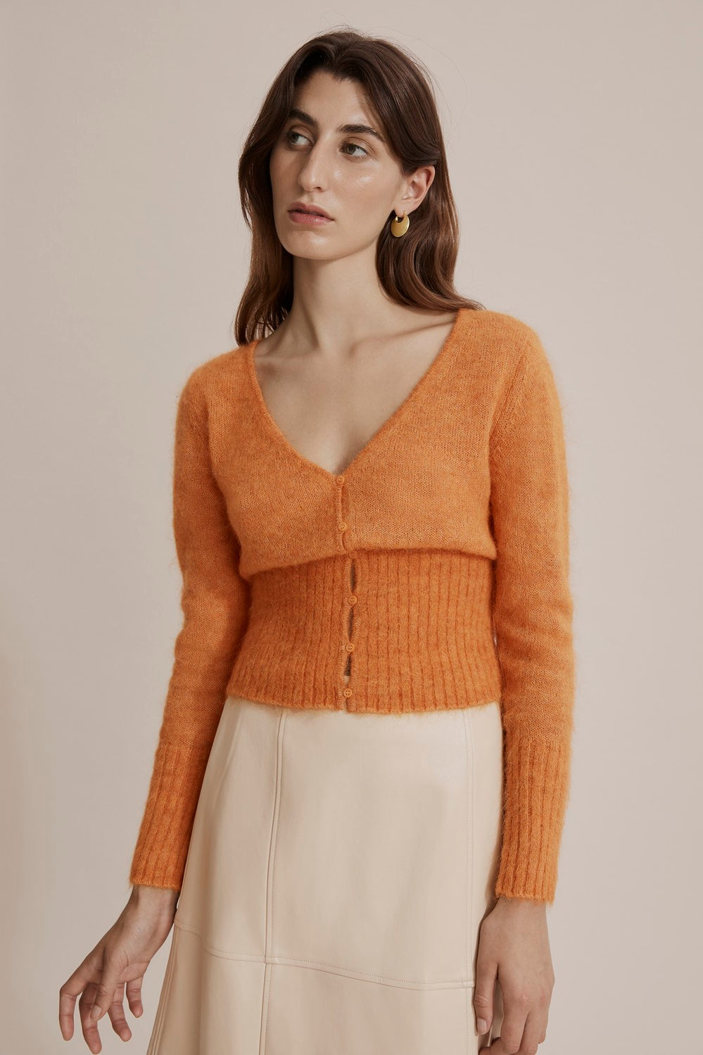 Fluffy Knit Cardigan
