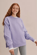 Teen Cotton Logo Jacquard Sweat