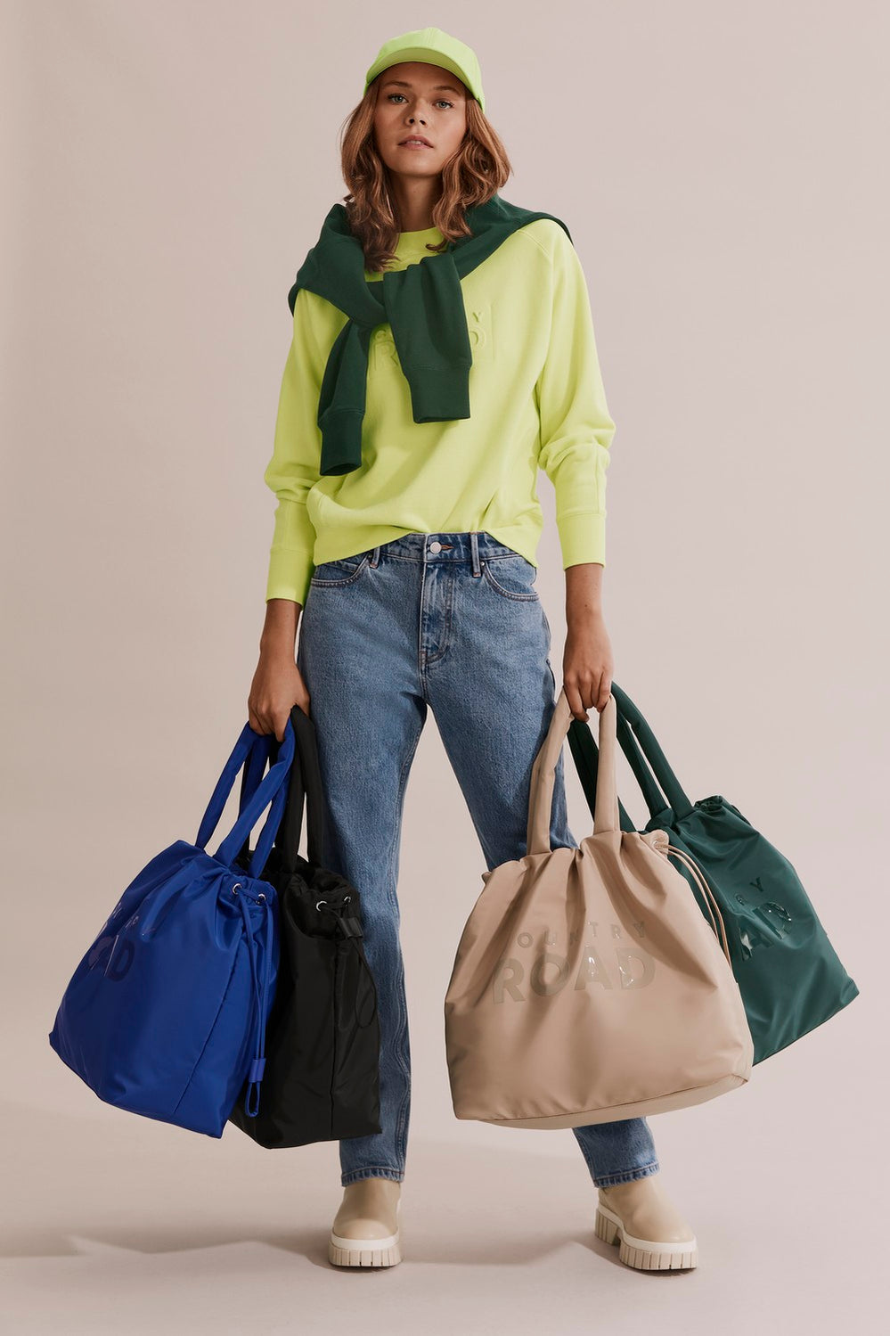 Polyester Puffer Drawstring Bag