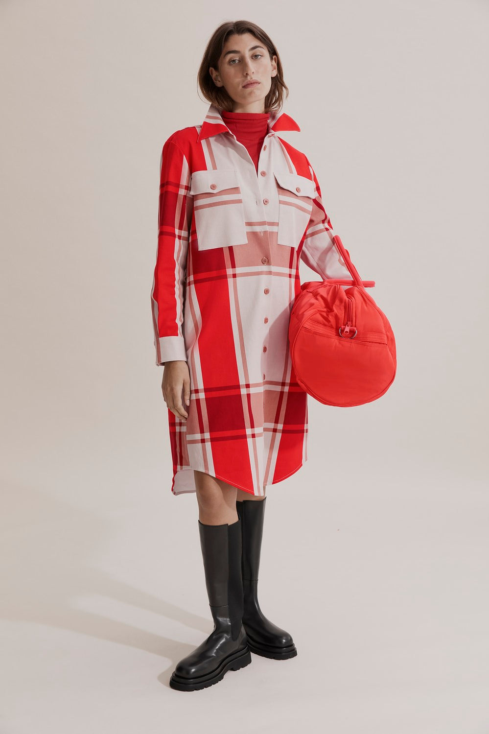Brushed Cotton Dress