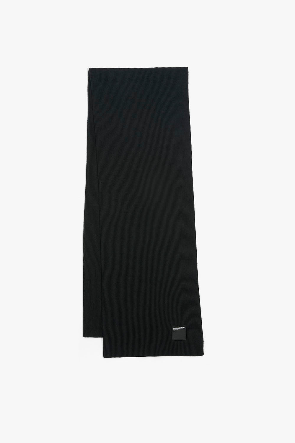Branded Rib Scarf