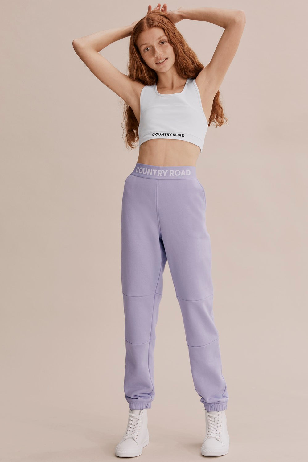 Teen Cotton Panel Sweat Pant
