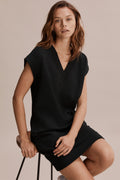 Cotton Sleeveless Sweat Dress
