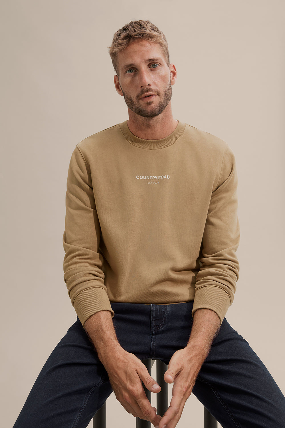 Cotton Logo Sweat