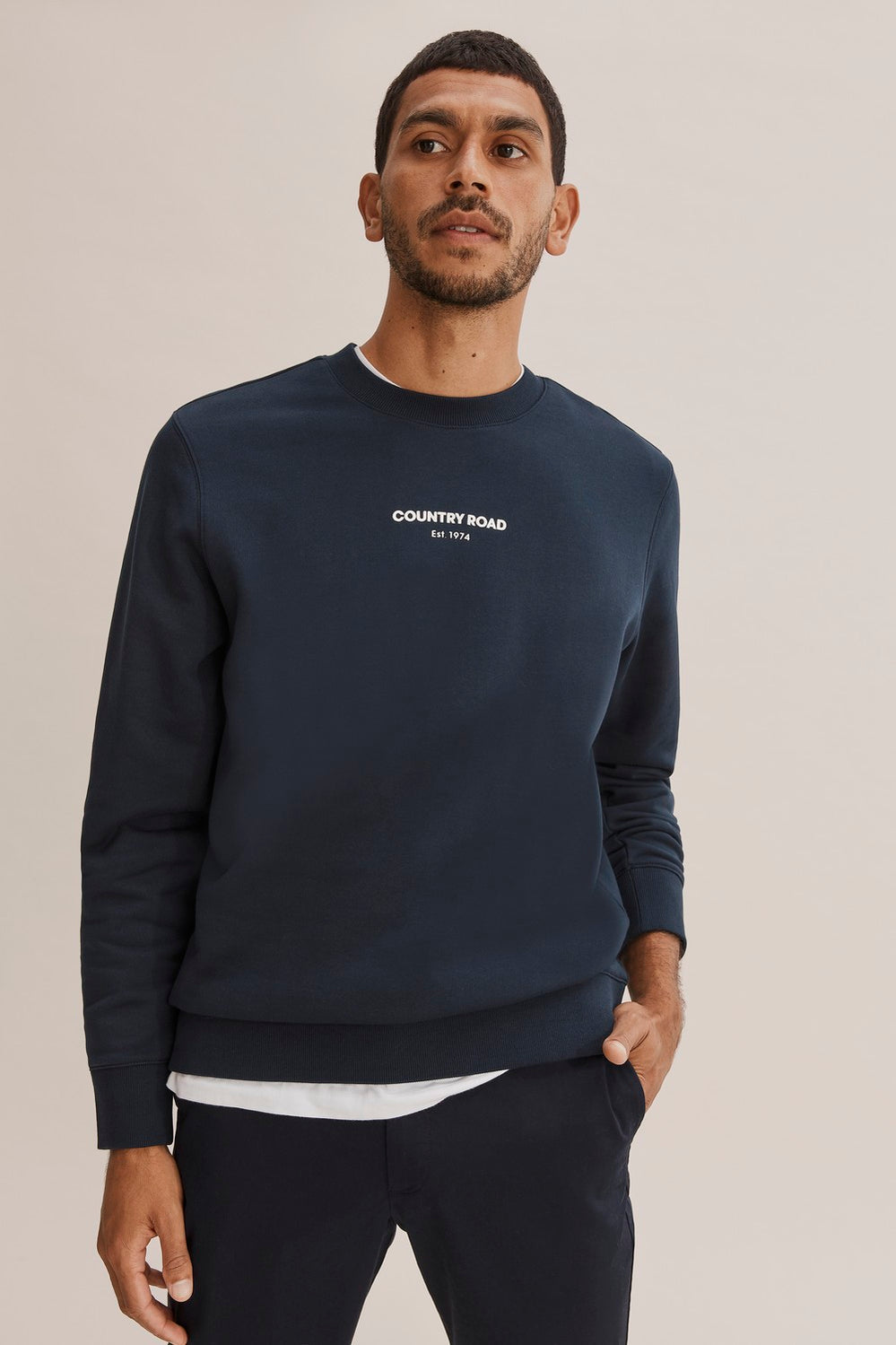 Cotton Logo Sweat