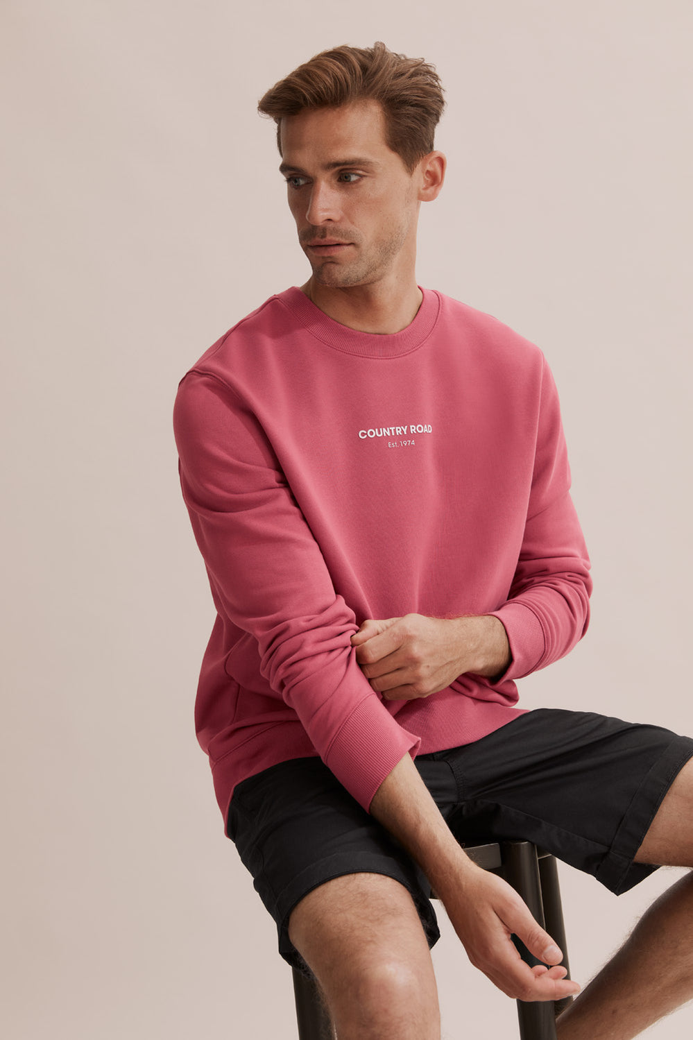 Cotton Logo Sweat