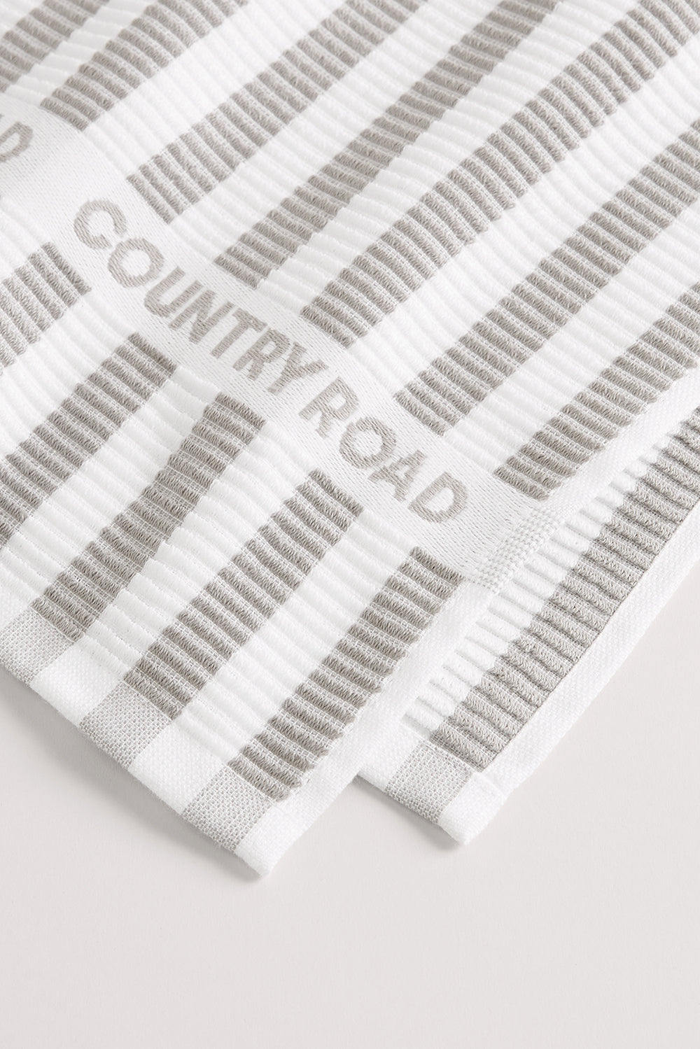 Cr Stripe Australian Cotton Tea Towel Pack Of 3
