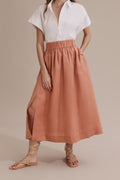 Waistband Detail Skirt