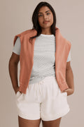 Cotton Stripe Basic Cotton T-Shirt