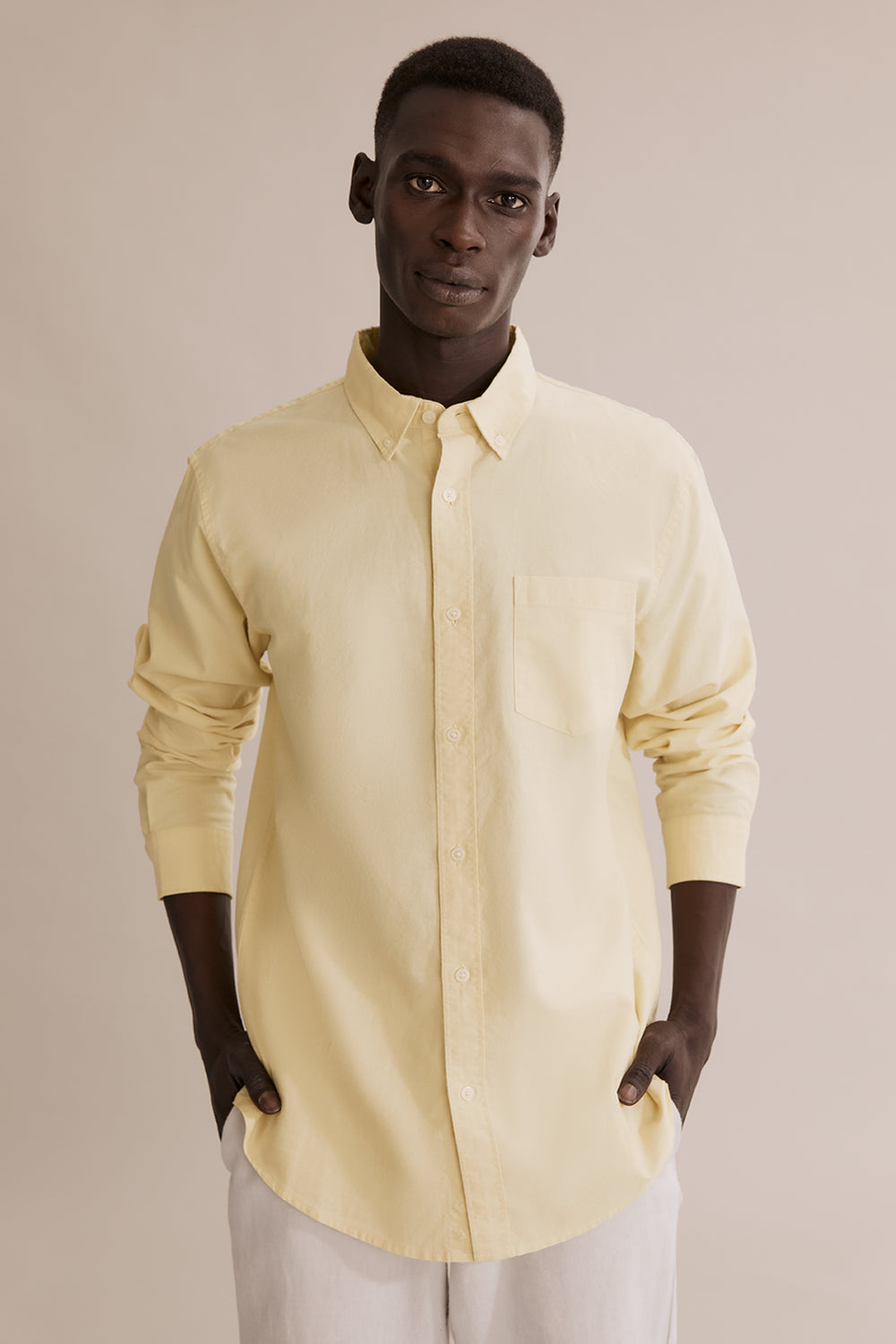 Regular Fit Washed Oxford Shirt