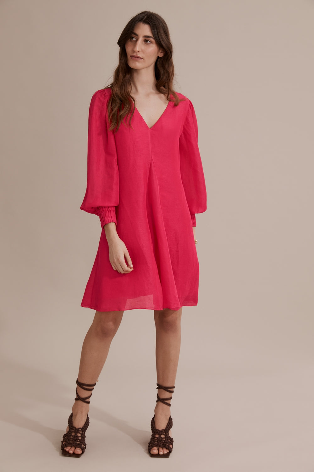 Godet Mini Dress