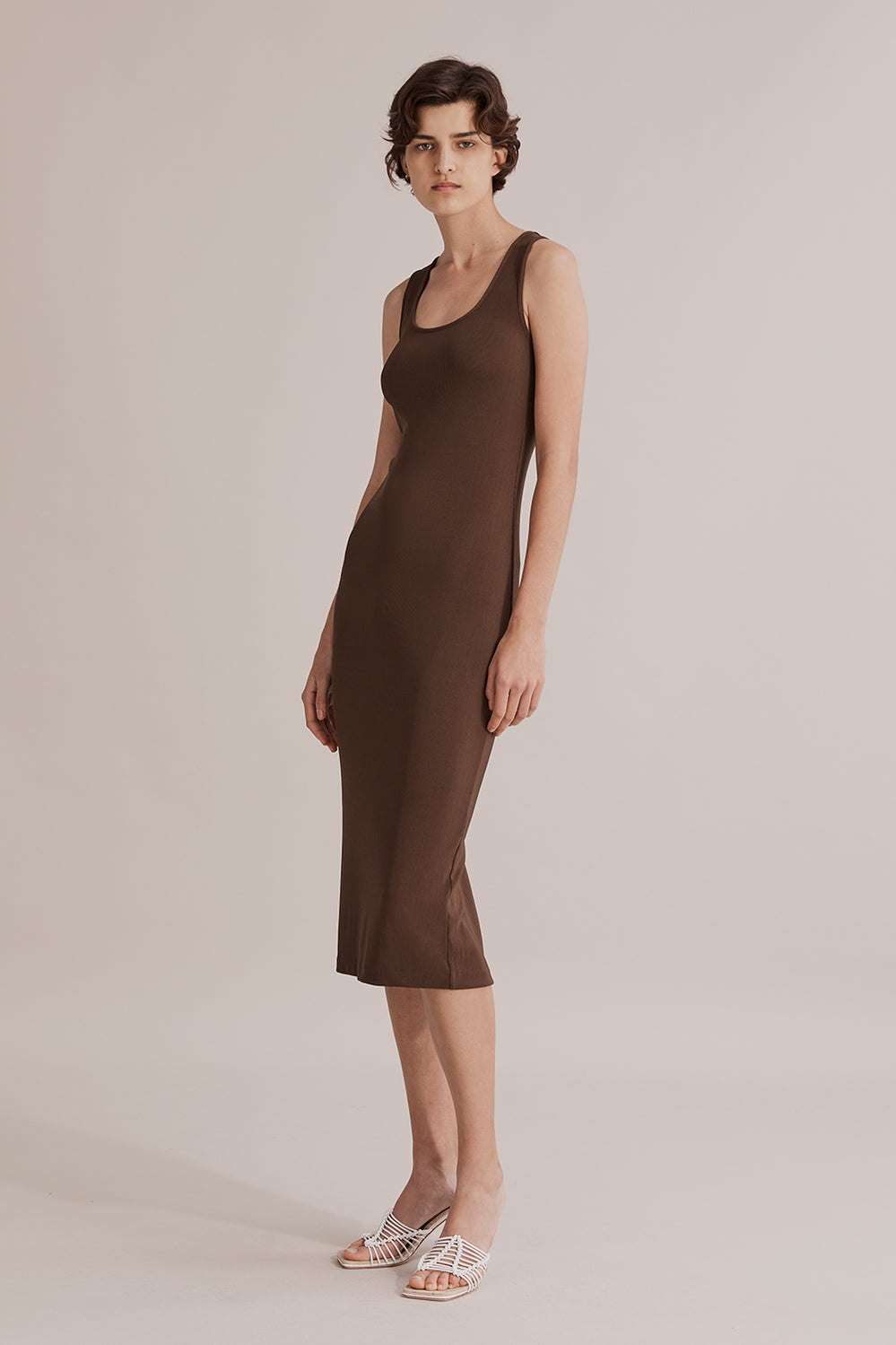 Scoop Rib Dress
