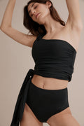 Nylon Swim Tie Side Top