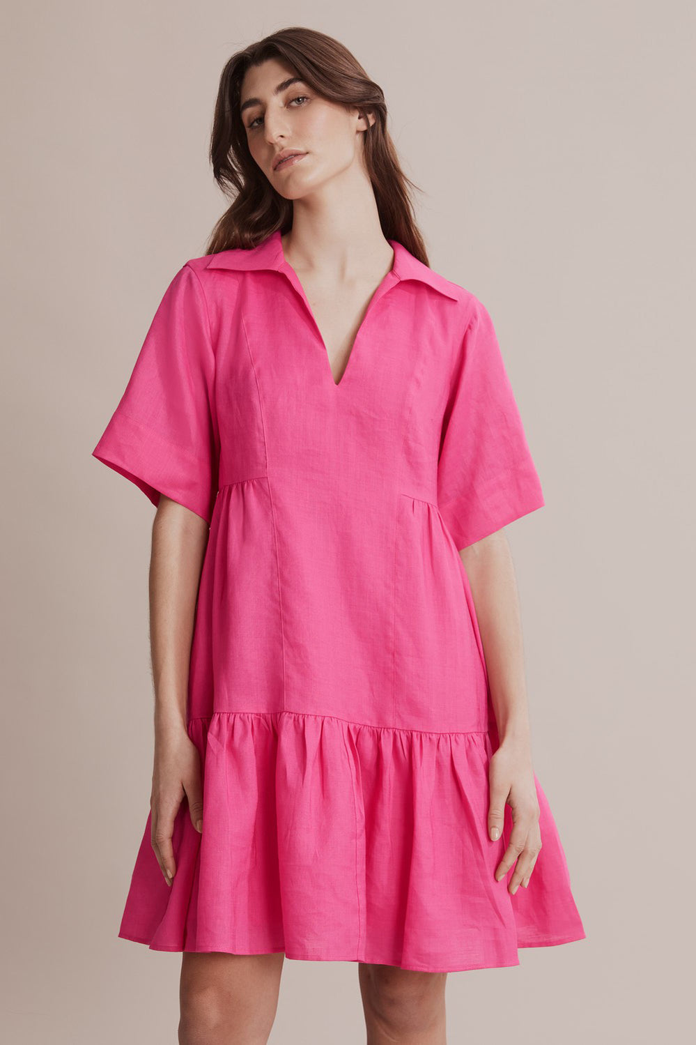 Tiered Mini Dress