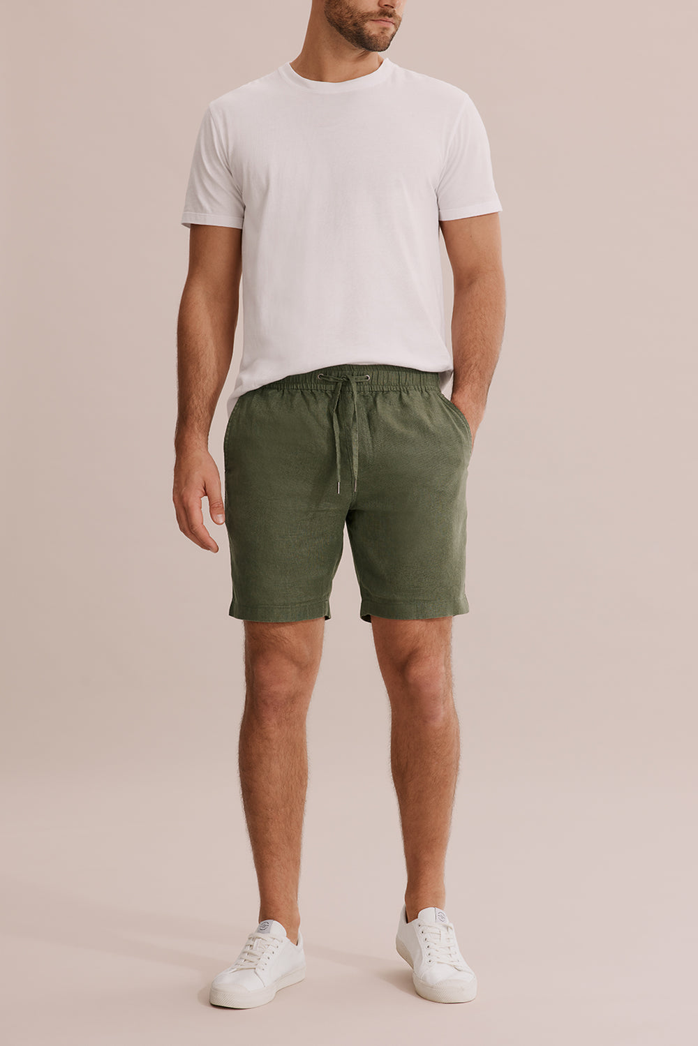 Linen Drawcord Short