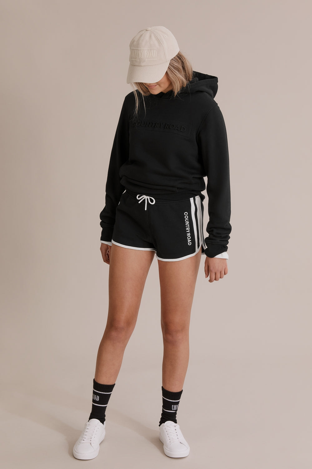 Teen Cotton Logo Sweat Short