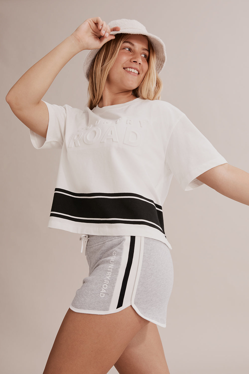 Teen Cotton Logo Sweat Short