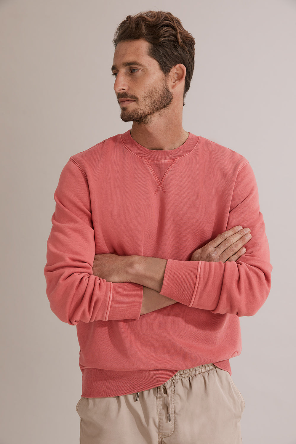Cotton Garment Dyed Sweat