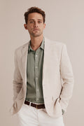 Slim Fit Prince Of Wales Blazer