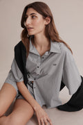 Woven Lounge Shirt