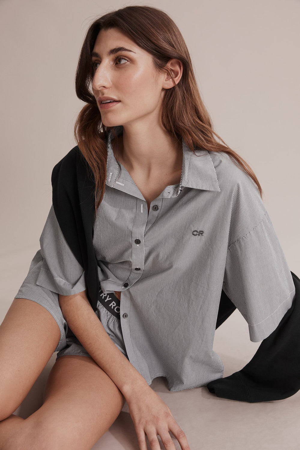 Woven Lounge Shirt