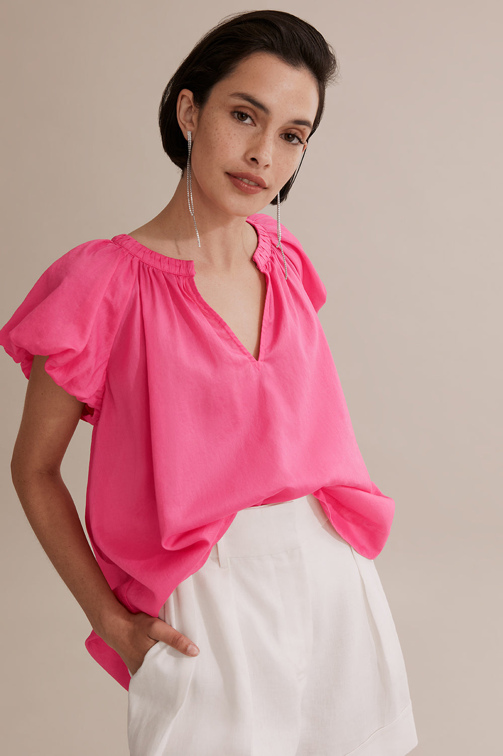 Puff Sleeve Popover