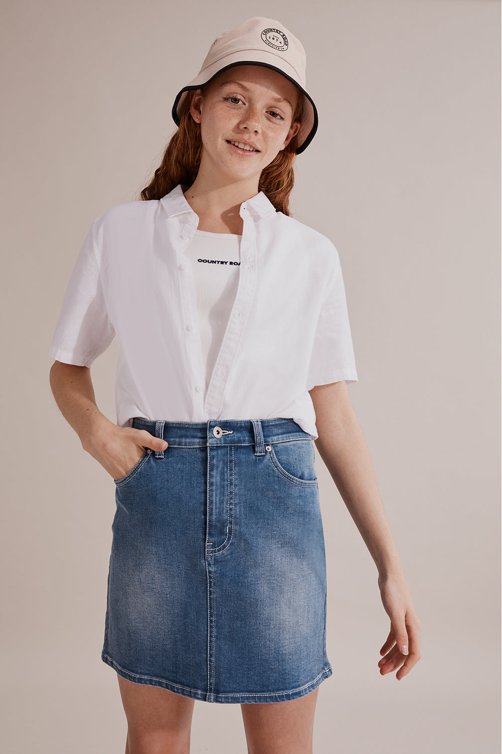Teen Denim Skirt